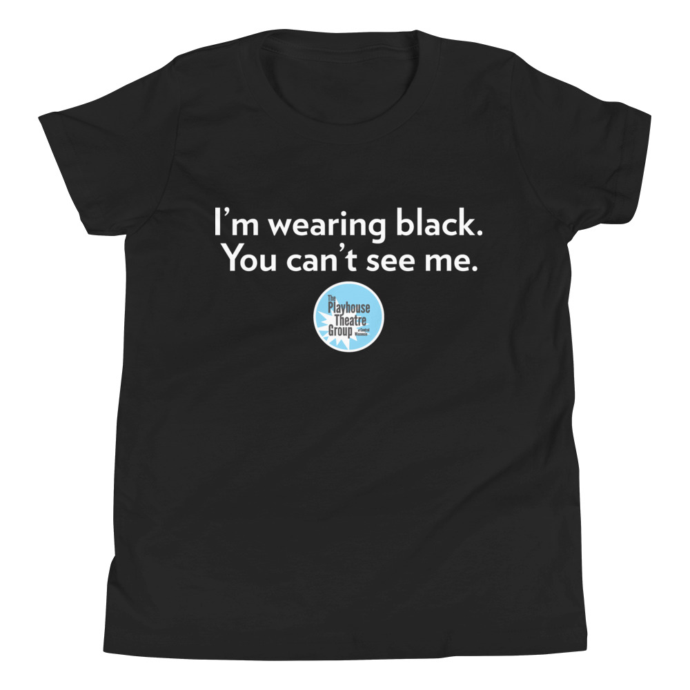 Youth T-Shirt: Wearing Black